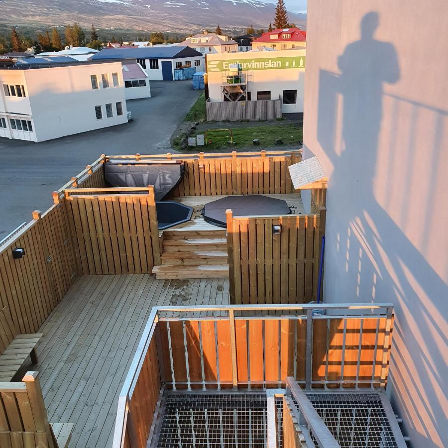 Luxury Loft Apartment Akureyri Bagian luar foto