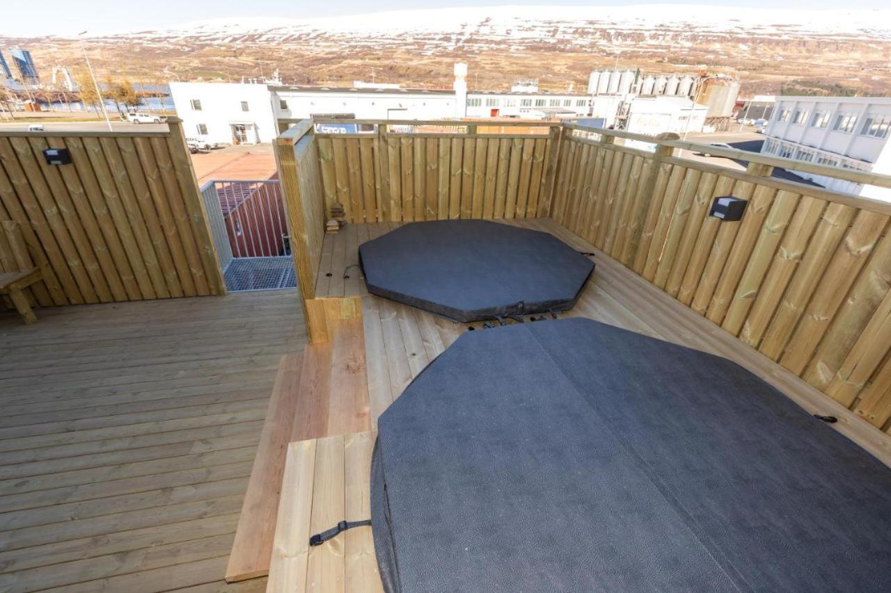 Luxury Loft Apartment Akureyri Bagian luar foto